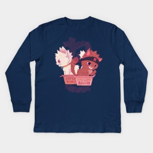 Kittybaku Kids Long Sleeve T-Shirt